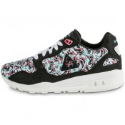 Le Coq Sportif Lcs R900 Flower Jacquard Blanc/Noir/Rose - Chaussures Baskets Basses Femme Rabais prix